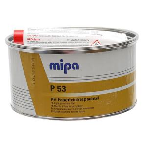 MIPA Шпатлевка стекловолокнистая с отвердителем  P 53 1л  
