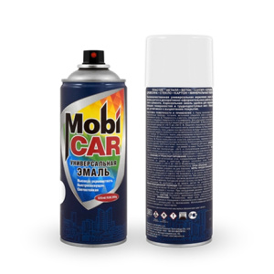 МоbiCAR Белый Глянцевый СПРЕЙ 520мл/240г