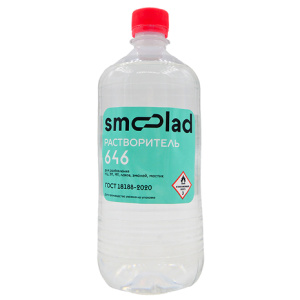 SMOOLAD Растворитель ГОСТ Р646 1л (без метанола)