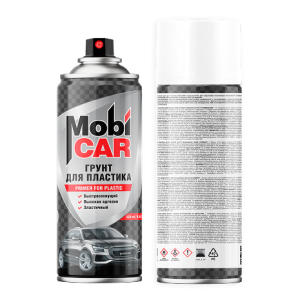 MobiCAR Грунт для пластика белый СПРЕЙ 520мл