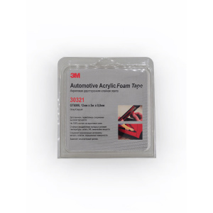 3M Скотч GT 2-х стор.пенакриловый в блистере т-серый,0.8мм (012мм*5м)