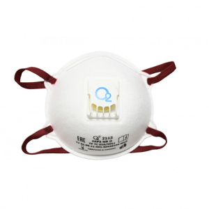 O2 FFP3 Полумаска фильтрующая (респиратор с клапаном) 2113