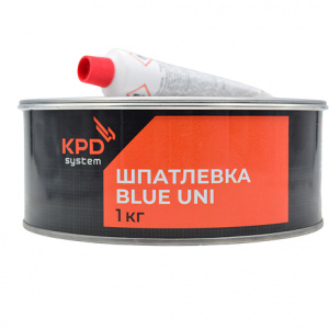 KPD SYSTEM Шпатлевка Универсальная голубая BLUE UNI (1,0кг)