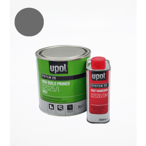 U-POL Комплект Грунт Серый+отв. 250мл.