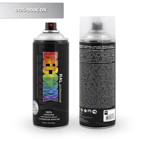 DECORIX Эмаль RAL ПРОФЕССИОНАЛЬНАЯ Бело-алюминевый RAL9006