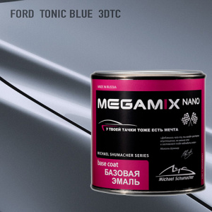 3DTC MEGA MIX Ford Tonic Blue металлик (850 мл)