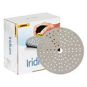 IRIDIUM Круг Абразивный (121 отв., липучка) 150мм (Р400)