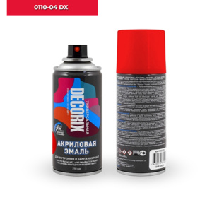 DECORIX Красный СПРЕЙ 210мл