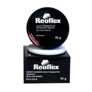 REOFLEX Сухое проявочное покрытие черное с апликатором (50гр)