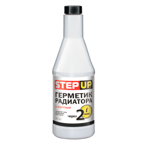 StepUp Герметик радиатора 2-минутный (355ml), 0,36 л