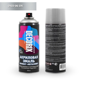 DECORIX Эффект Металлик ХРОМ 520мл (М306)