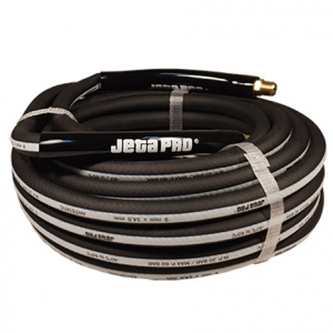 Шланг ПВХ антистатический Чёрный L10м с разъемом б/с диаметр 9*14,5 JETAPRO