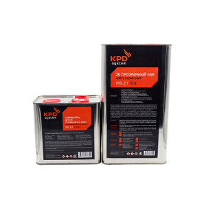 KPD SYSTEM 2К Лак прозрачный MS (лак 5л + 2,5л) УФ-СТОЙКИЙ