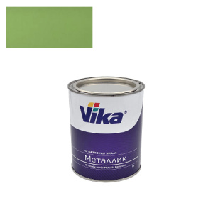 VIKA Эмаль базовая светло-зеленая 8052 металлик (0.9кг)