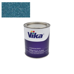 VIKA Эмаль базовая синий платиного отенка 8302 металлик (0.9кг)