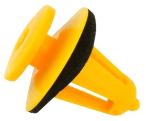 344KJ Клипса  пластм. крепежная  KJ-344 (50 шт. в уп.) ЦЕНА ЗА ШТ.