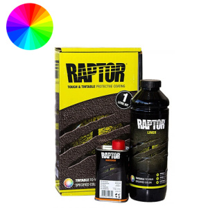 U-POL Raptor Комплект Защитное покрытие (колеруемый.) 0,711л.+0,237 л