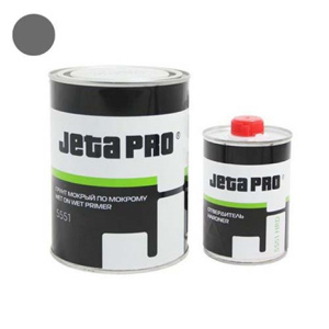 JETA Грунт Антикоррозионный  грунт-изолятор 3:1 "Мокрый по мокрому" (0,75л+0,25л) (серый)