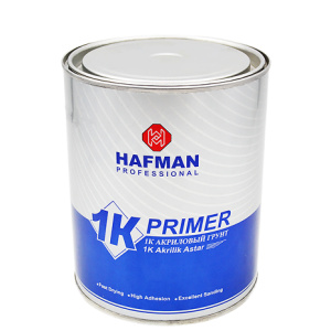 Грунт наполнитель акриловый  1К 1,4 кг Hafman 