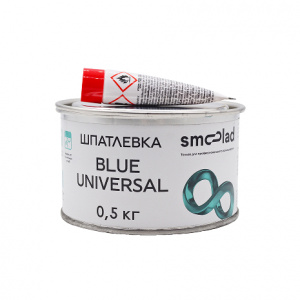 SMOOLAD Шпатлевка голубая универсальная BLUE UNIVERSAL 0.5 кг
