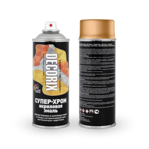 DECORIX Эффект Металлик МЕДЬ супер-хром 520мл (М03)