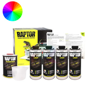 U-POL Raptor Защитное покрытие (колеруемый) 2,85л.+0,95л отв.