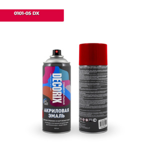 DECORIX Темно-красный СПРЕЙ 520мл (А05)