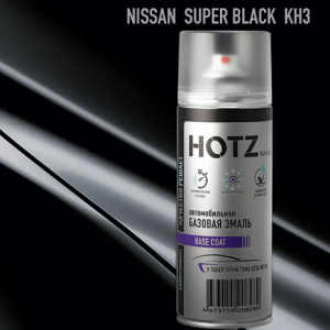 KH3 HOTZ Nissan Super Black (Базовая эмаль) 520мл СПРЕЙ