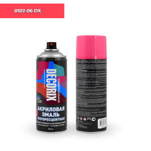 DECORIX Флуоресцентный эффект РОЗОВЫЙ (Ф06)