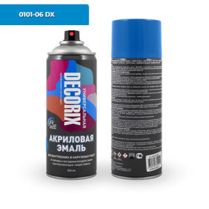 DECORIX Ярко-синий СПРЕЙ 520мл (NO.806)