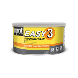 U-POL Шпатлевка ультрагладкая финишная EASY 3, золотой, банка, 1.1л 