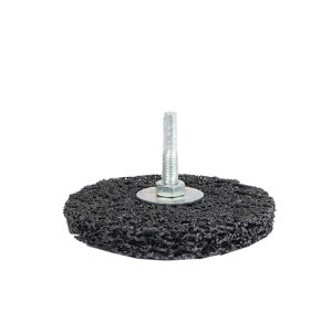  Зачистной круг 100мм под дрель (черный)