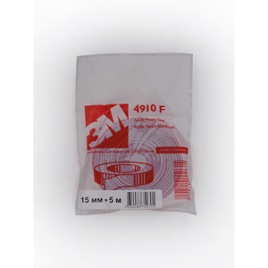 3M ПРОЗРАЧНАЯ лента 2-х сторонняя пенакрил.клеящая 0,8мм (15мм*5м)