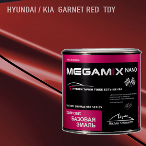 MEGA MIX TDY Hyundai / Kia Garnet Red металлик (850 мл)