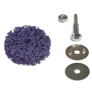 KPD SYSTEM Зачистной круг D 50 мм под дрель (фиолетовый)