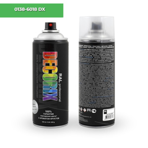 DECORIX Эмаль RAL ПРОФЕССИОНАЛЬНАЯ Желто-Зеленый RAL6018