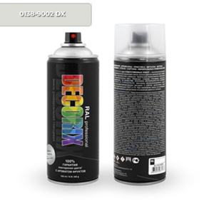 DECORIX Эмаль RAL ПРОФЕССИОНАЛЬНАЯ Серо-белый ГЛЯНЦЕВЫЙ RAL9002