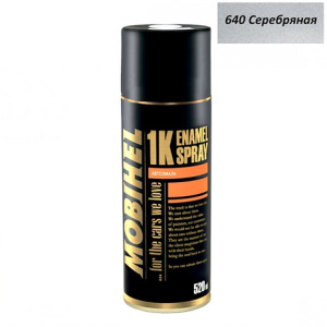 640 Mobihel СЕРЕБРЯНАЯ металлик СПРЕЙ (520мл)