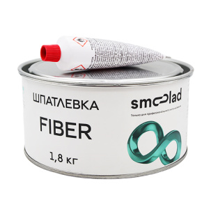 SMOOLAD Шпатлевка со стекловолокном FIBER GLASS 1.8 кг