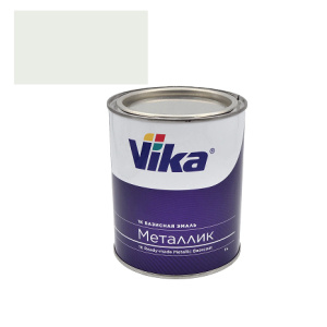 VIKA Эмаль базовая белая 8020 металлик (0.9кг)