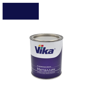 VIKA Эмаль базовая темно-синяя 8062 металлик (0.9кг)