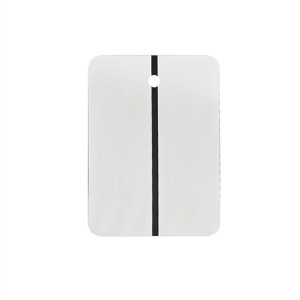 ZIP LAB Белые металлические тест-пластины, 100шт/уп (ЦЕНА ЗА ШТ)