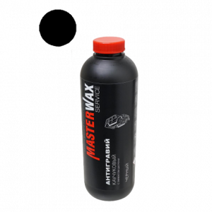 Антигравий MasterWax SERVICE 314 каучуковый с эффектом шагрени (черный) 1л ПЛАСТИК
