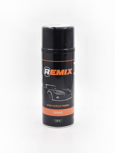 REMIX СПРЕЙ Грунт акриловый черный (520мл)