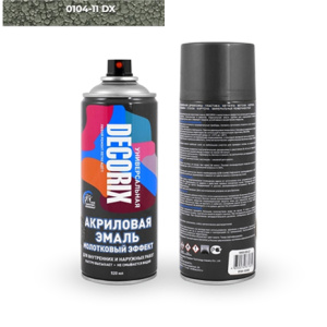 DECORIX Молотковый эффект ТЕМНО-СЕРЫЙ 520мл