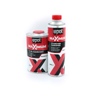 U-POL Лак HS 2+1 акриловый с отвердителем MAXIMUM, банка, 1л., комплект