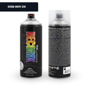 DECORIX Эмаль RAL ПРОФЕССИОНАЛЬНАЯ Графитовый чёрный, RAL 9011