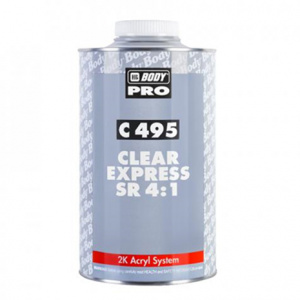 495 Лак Body 495 SR 4:1 500мл + отвердитель 727 Polar 125мл (комплект)