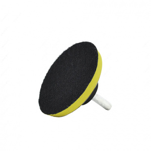 Пластиковая диск-подошва 125мм (Желтая основа) SSS+ПЕРЕХОДНИК