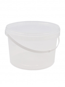 Тара для краски с крышкой короб (3300мл) НИЗКАЯ (КОРОБКА, цена за 50 шт)